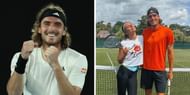 Stefanos Tsitsipas and his girlfriend Paula Badosa